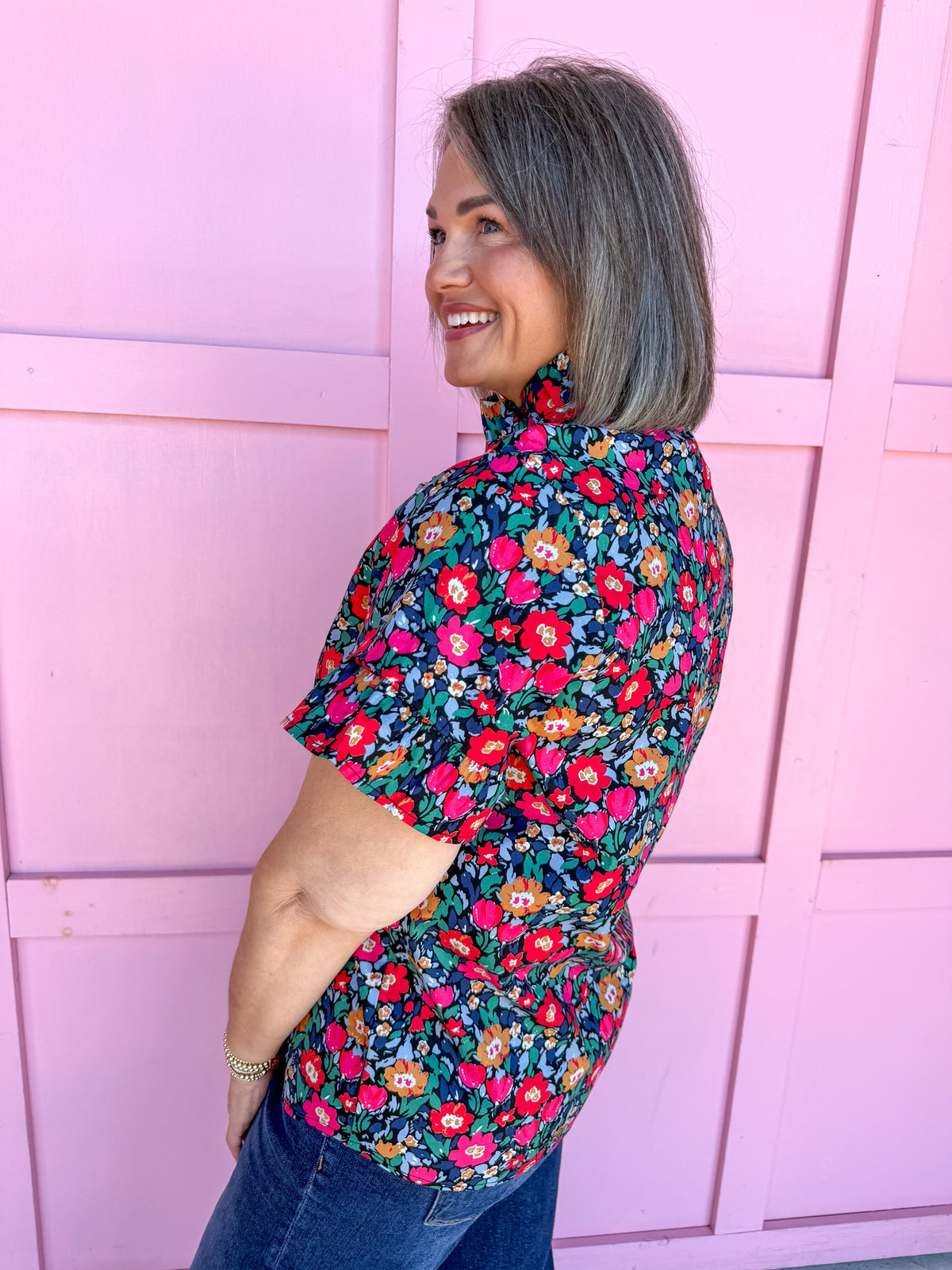Mary Square | Kate Top - Painted Tapestry