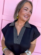 Chic Staple Dress - Black