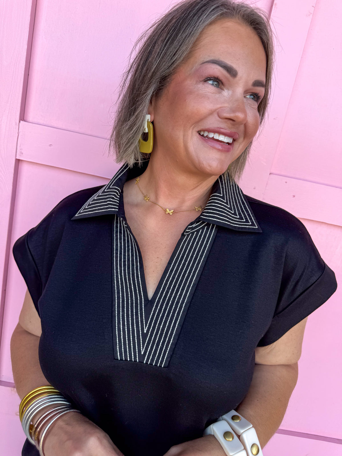 Chic Staple Dress - Black