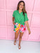 Jincy's boutique Women's clothing Adrienne floral shorts 