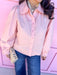 womens boutique blush peter pan collar button up jincy's