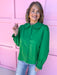 womens boutique kelly green peter pan collar button up jincy's