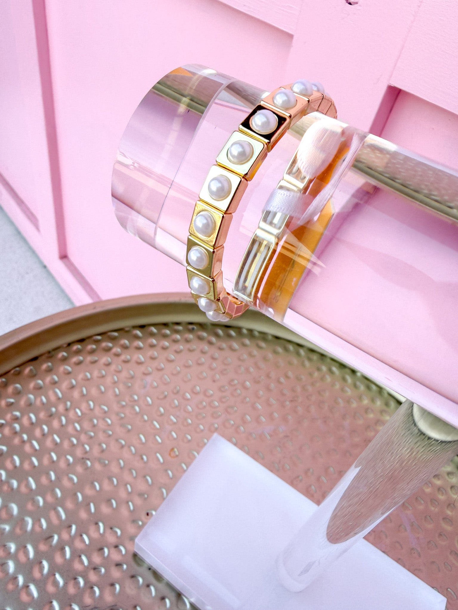 TAYLOR ELLIOTT DESIGNS | Maeve Gold + Pearl Bracelet