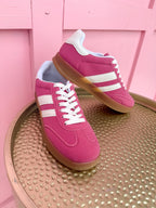 Cozy Crush Sneakers - Fuchsia