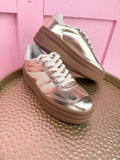 Good Times Ahead Sneakers - Gold/Beige