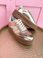 Good Times Ahead Sneakers - Gold/Beige