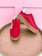 Current Crush Sneakers - Red/White