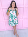 Jincy's Women's Boutique Sweet Serenity Dress light pink & green floral Dress