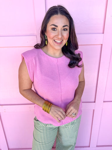 Jincy's Women's Boutique Perfect Pink Top Knit Top