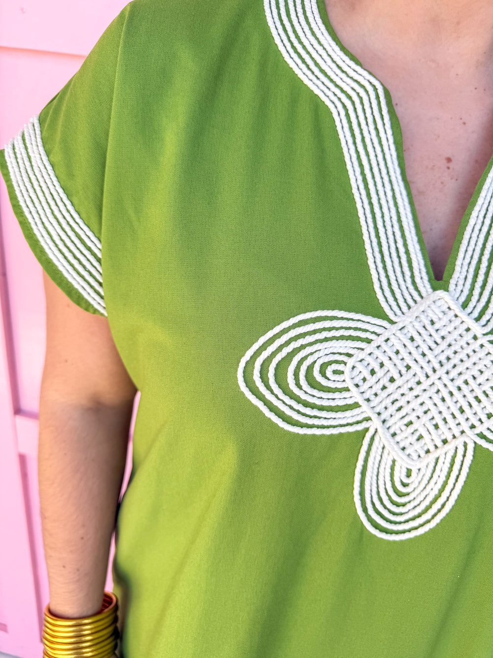 Jincy's Women's Sunday Best Dress - Matcha Green Split Hem Midi Dress