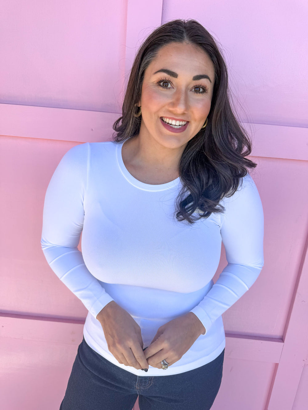 Sweet Fit Crewneck - White