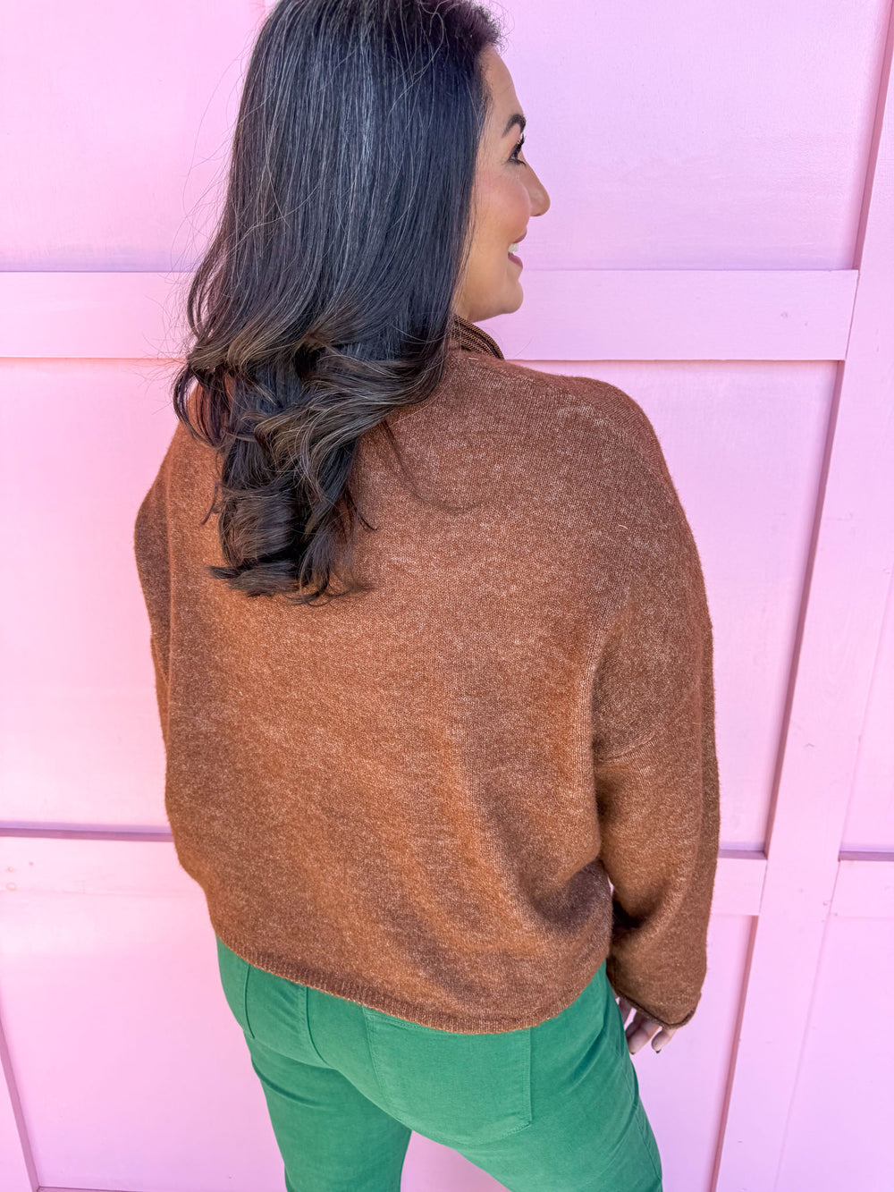 Piper Cardigan - Brown