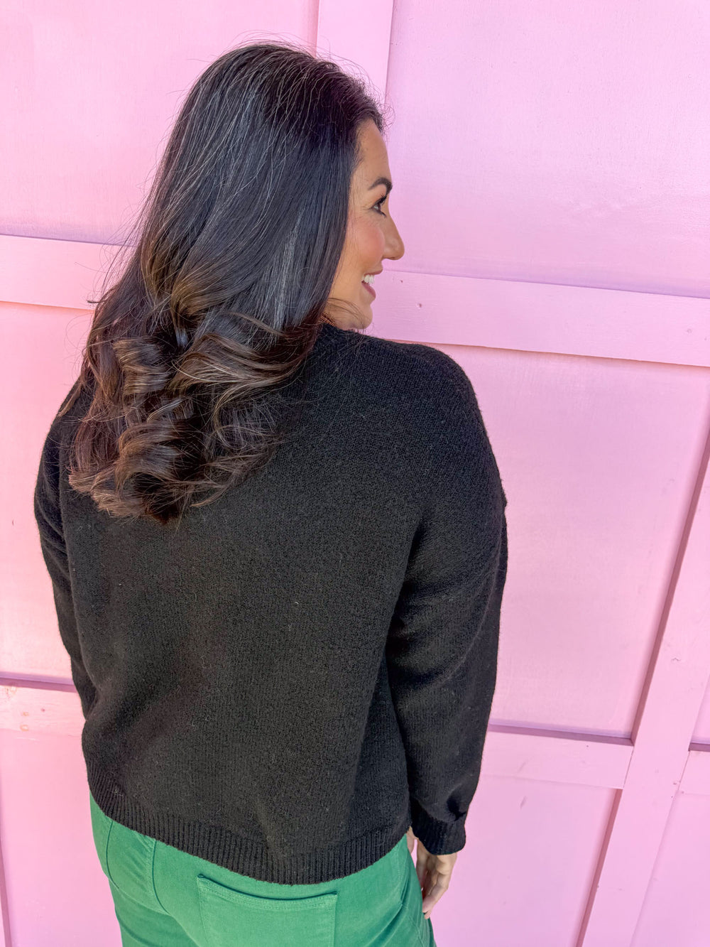 Delta Drift Cardigan - Black