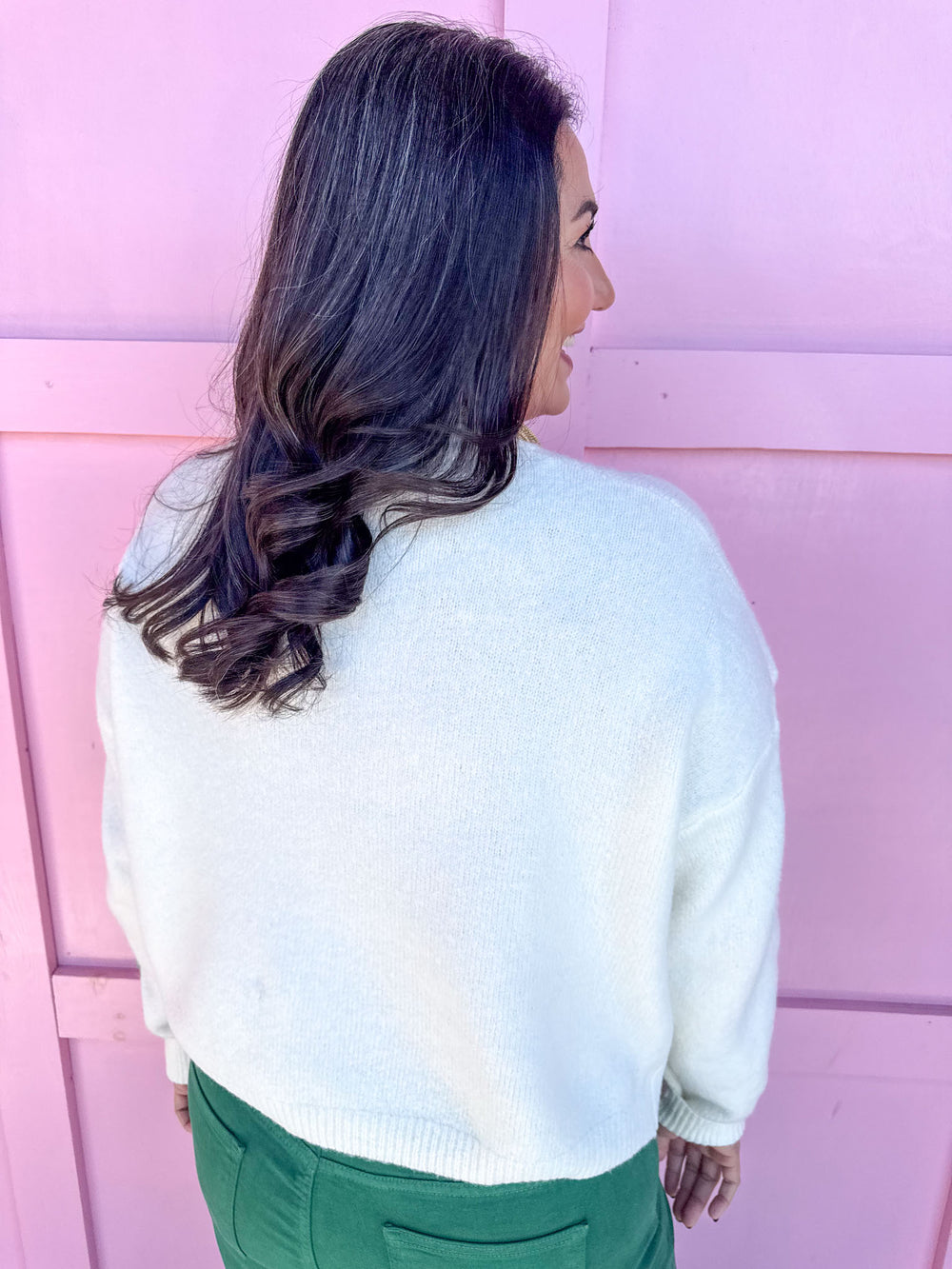 Delta Drift Cardigan - Ivory