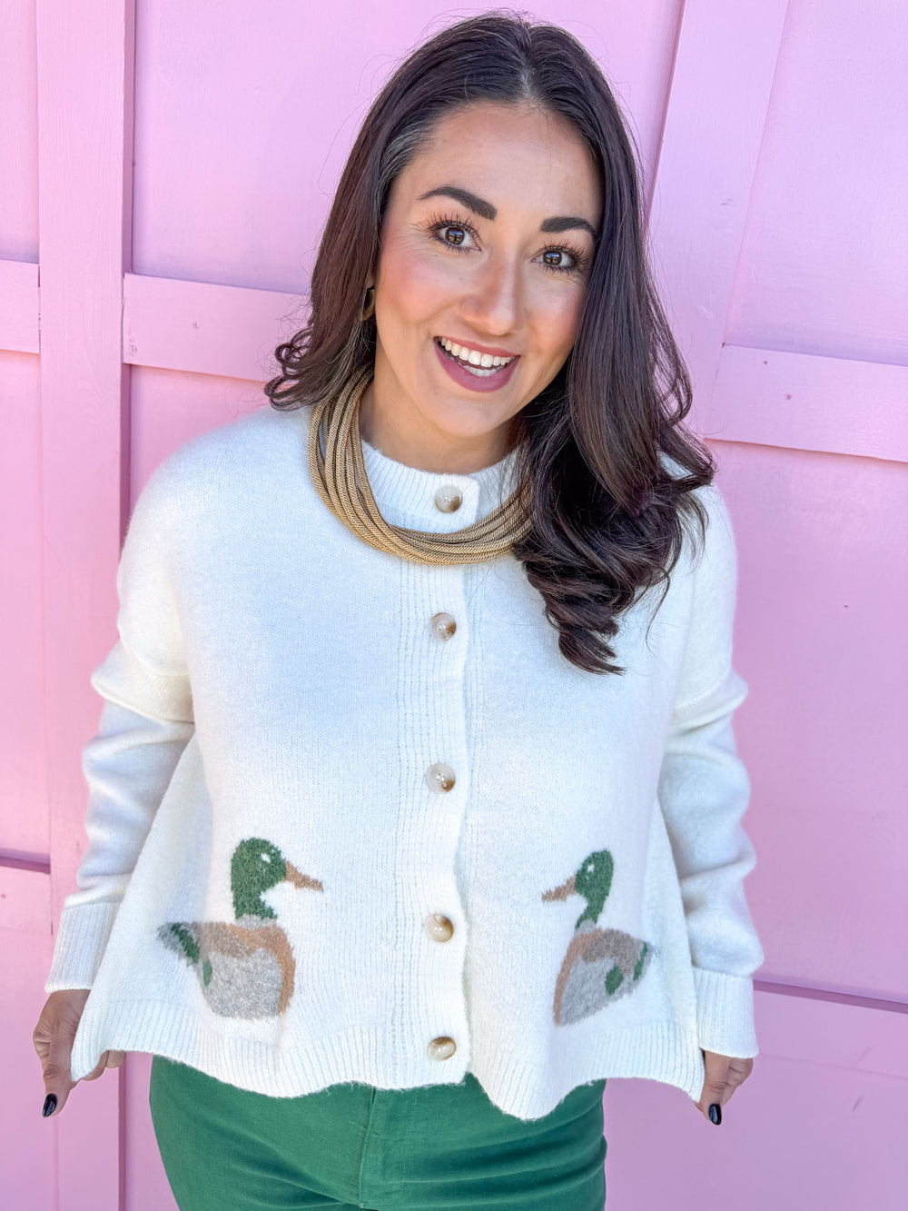 Delta Drift Cardigan - Ivory