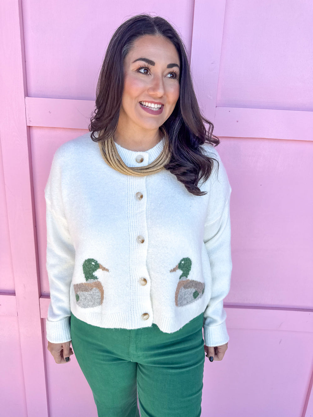 Delta Drift Cardigan - Ivory