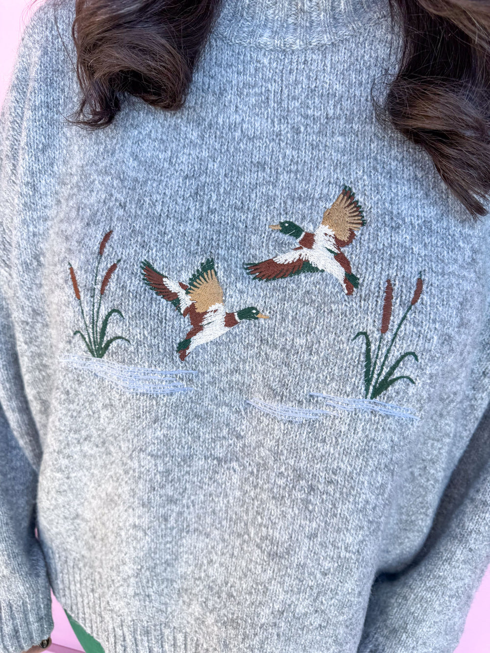 Flock Together Sweater - Grey