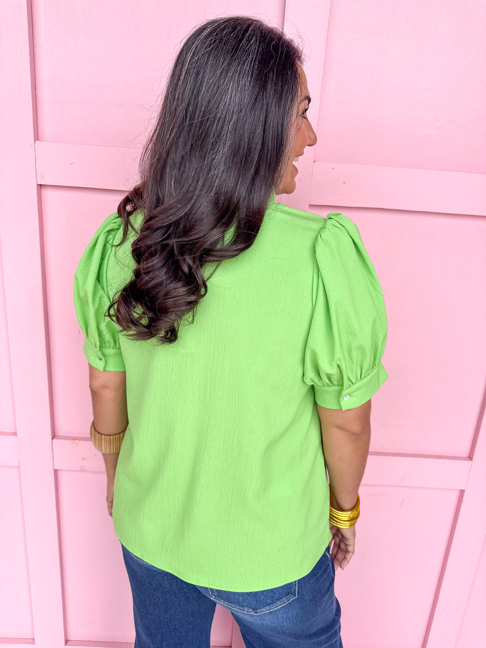 Green Apple Gal Top
