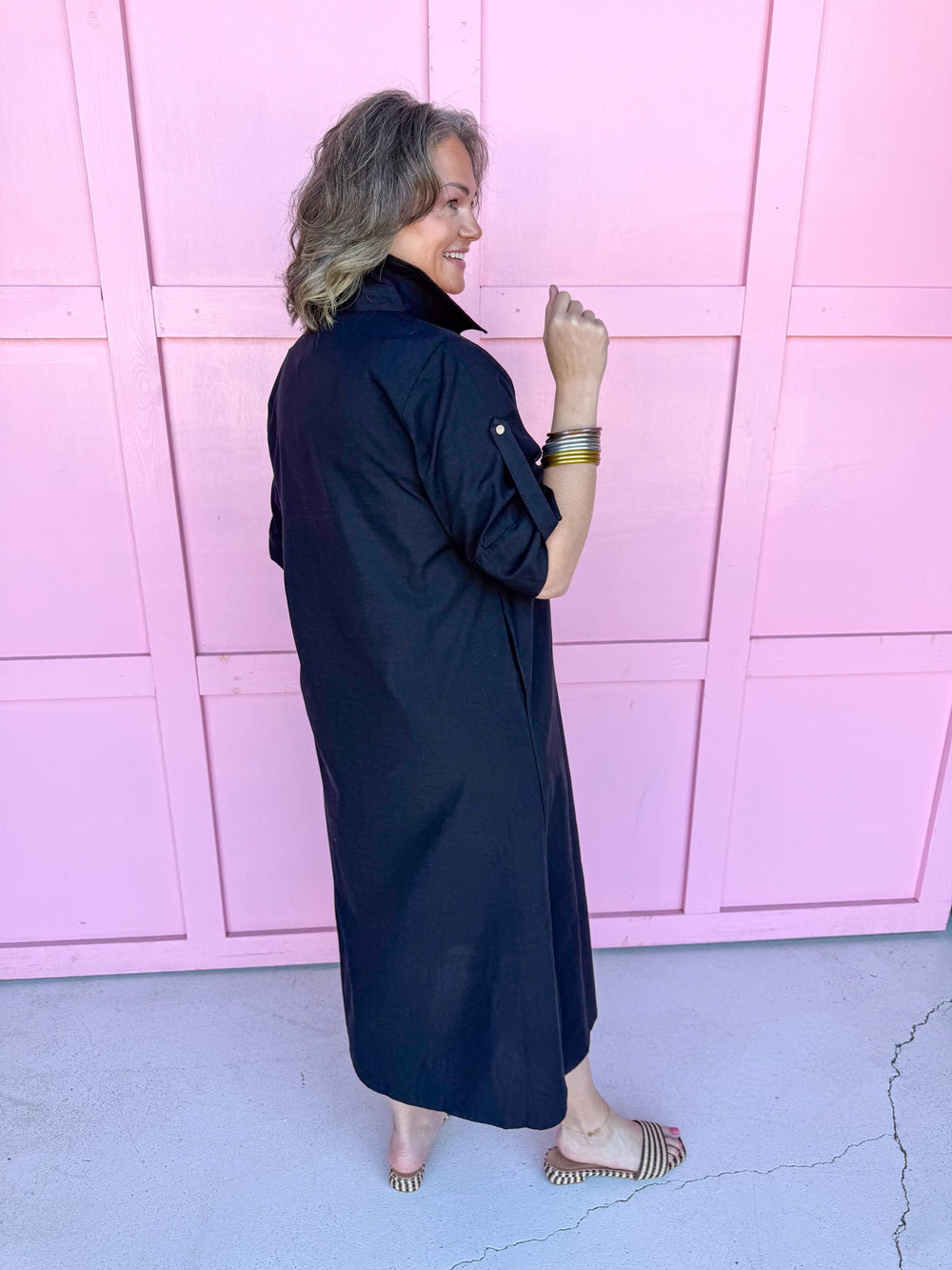 Classic Go To Dress - Black