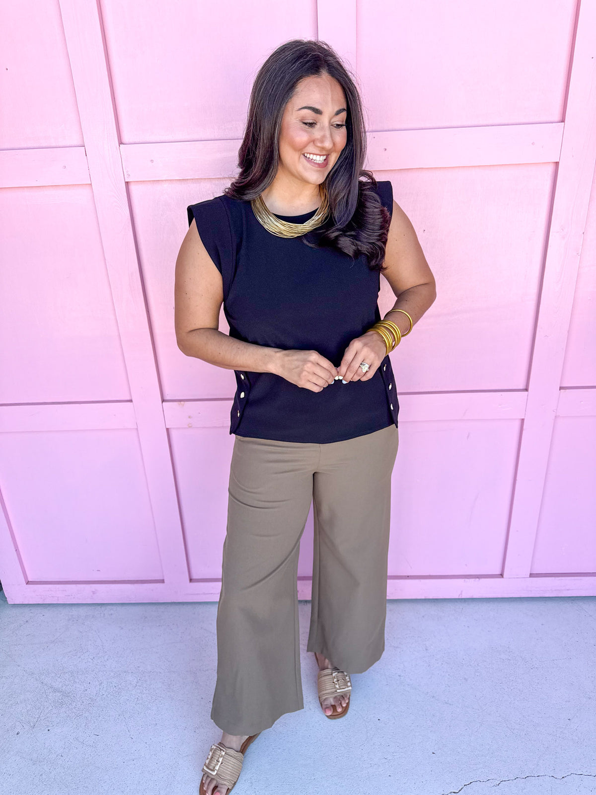 Clearly Classic Top - Black