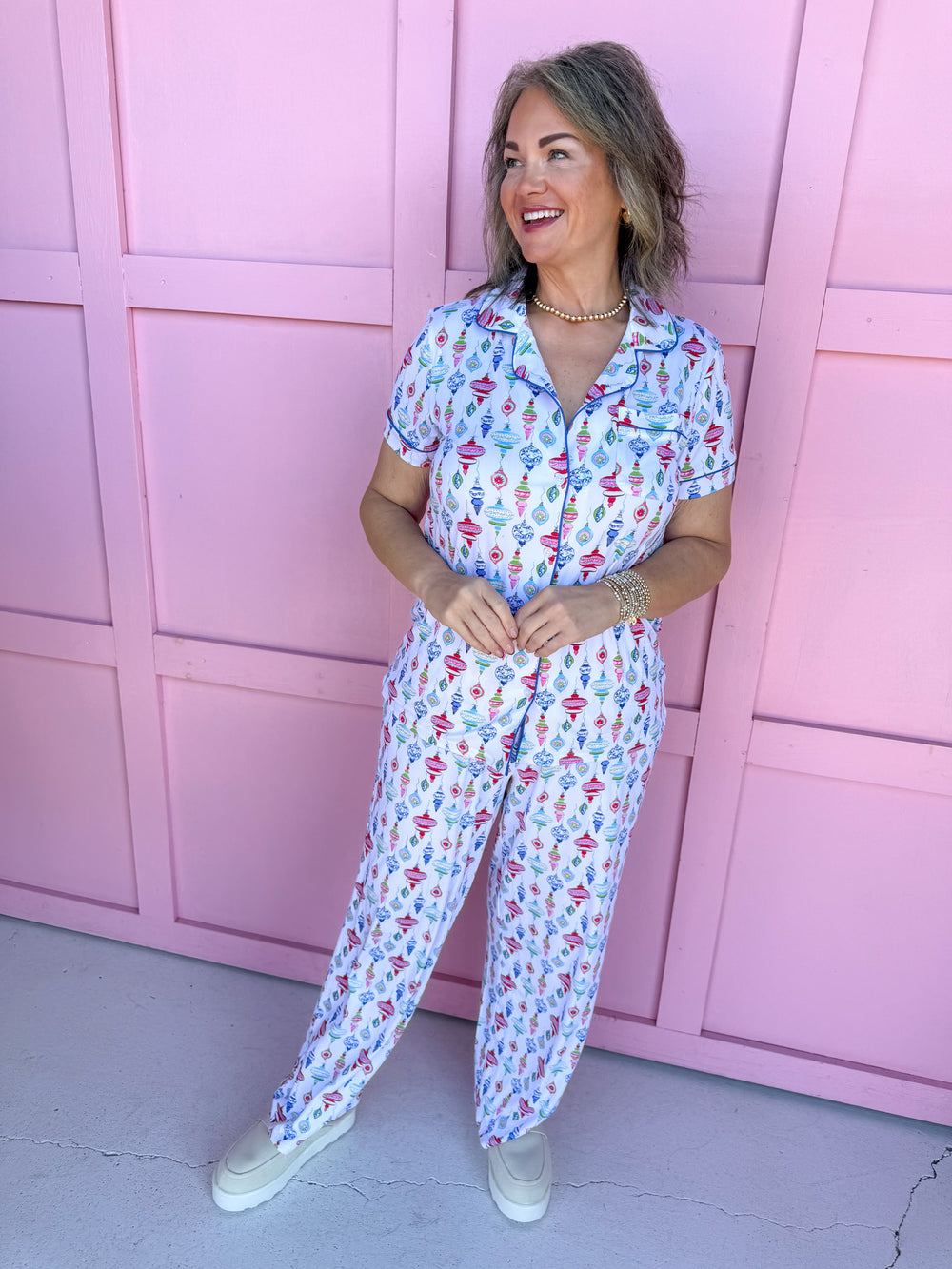 Women's Whimsical Wonders Short Sleeve Pajama Set