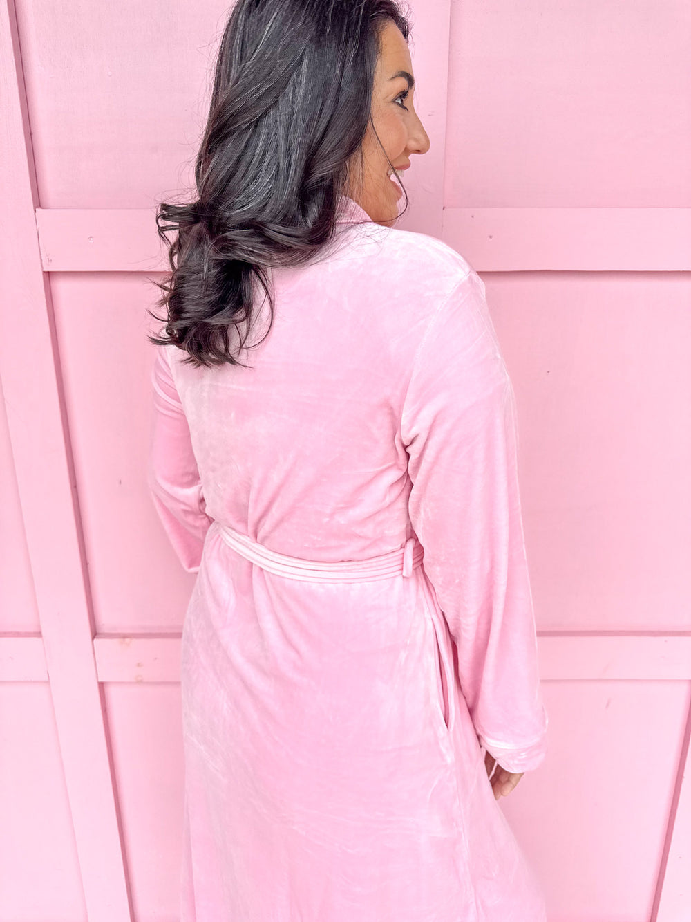 Classic Harbin Robe - Light Pink