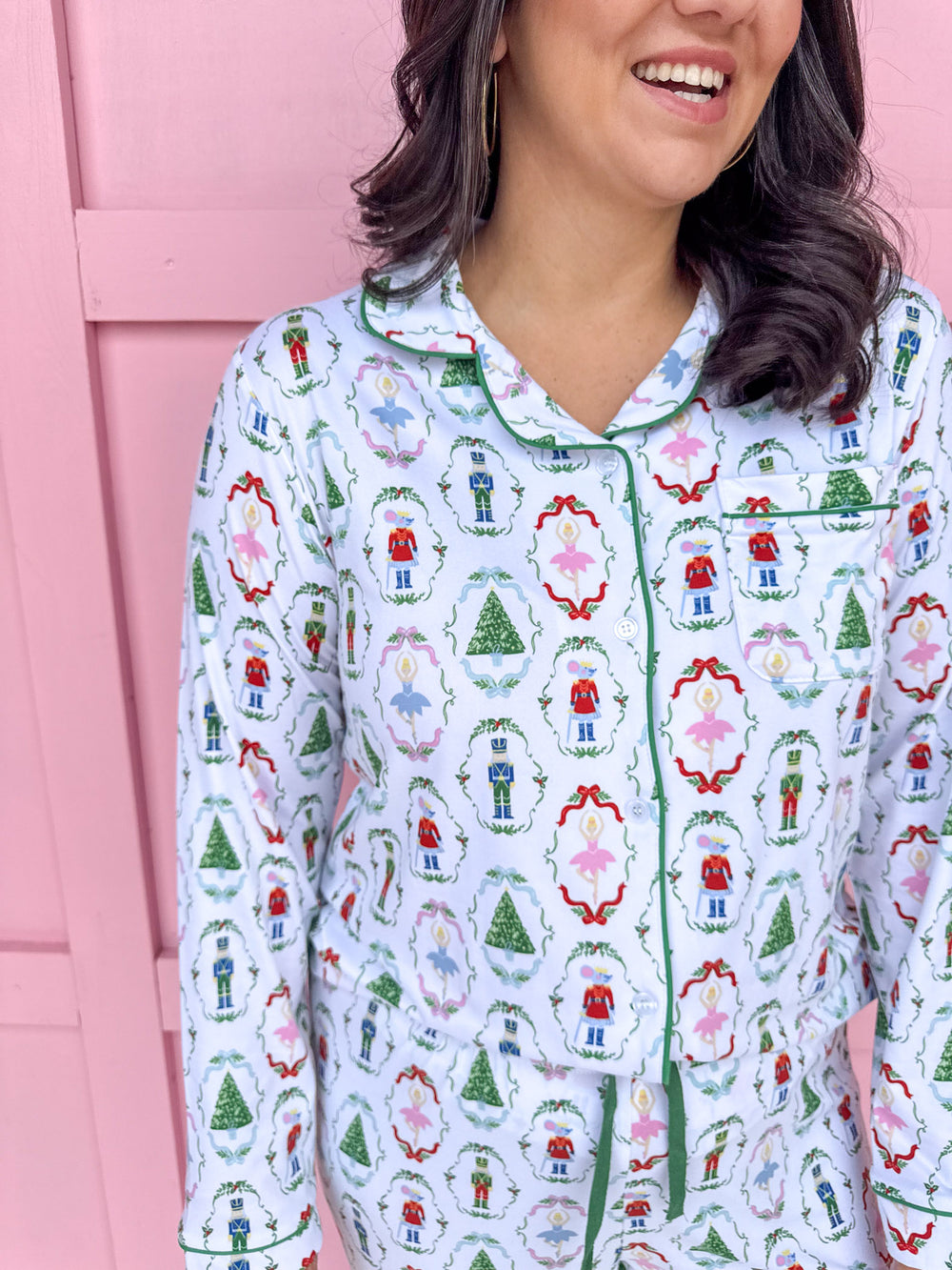 Women's Nutcracker Waltz Long Sleeve Pajama Set