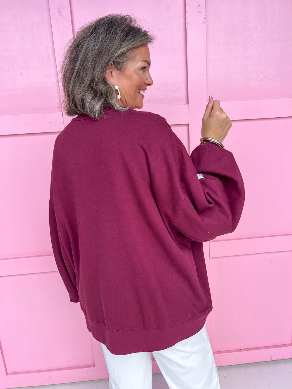 Stewart Simmons | Balloon Sleeve Pullover - MS State™