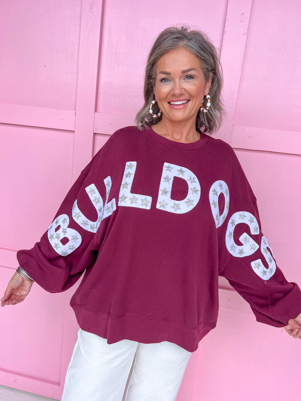 Stewart Simmons | Balloon Sleeve Pullover - MS State™