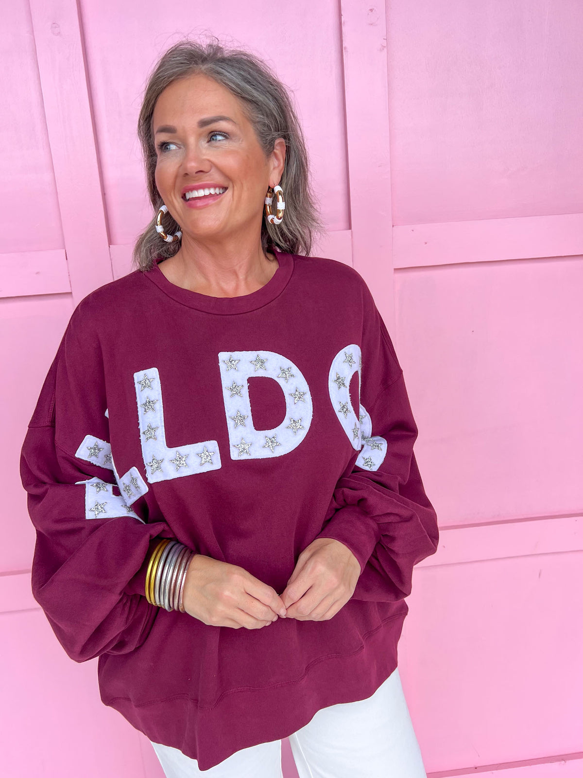 Stewart Simmons | Balloon Sleeve Pullover - MS State™