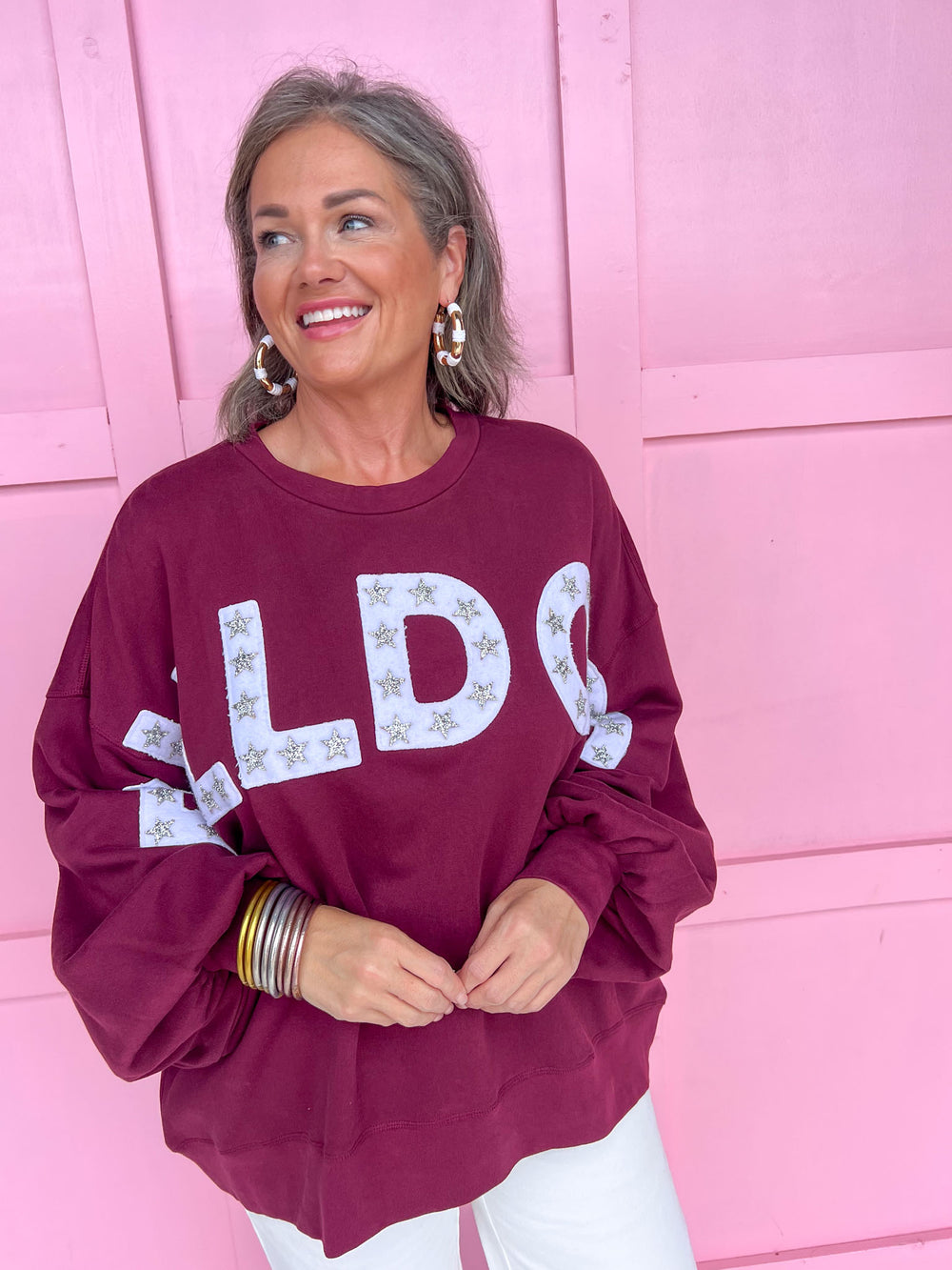 Stewart Simmons | Balloon Sleeve Pullover - MS State™