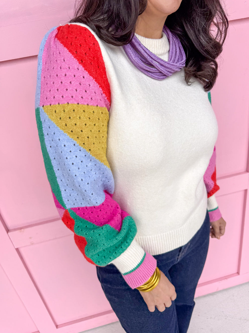 Colorful Moment Sweater