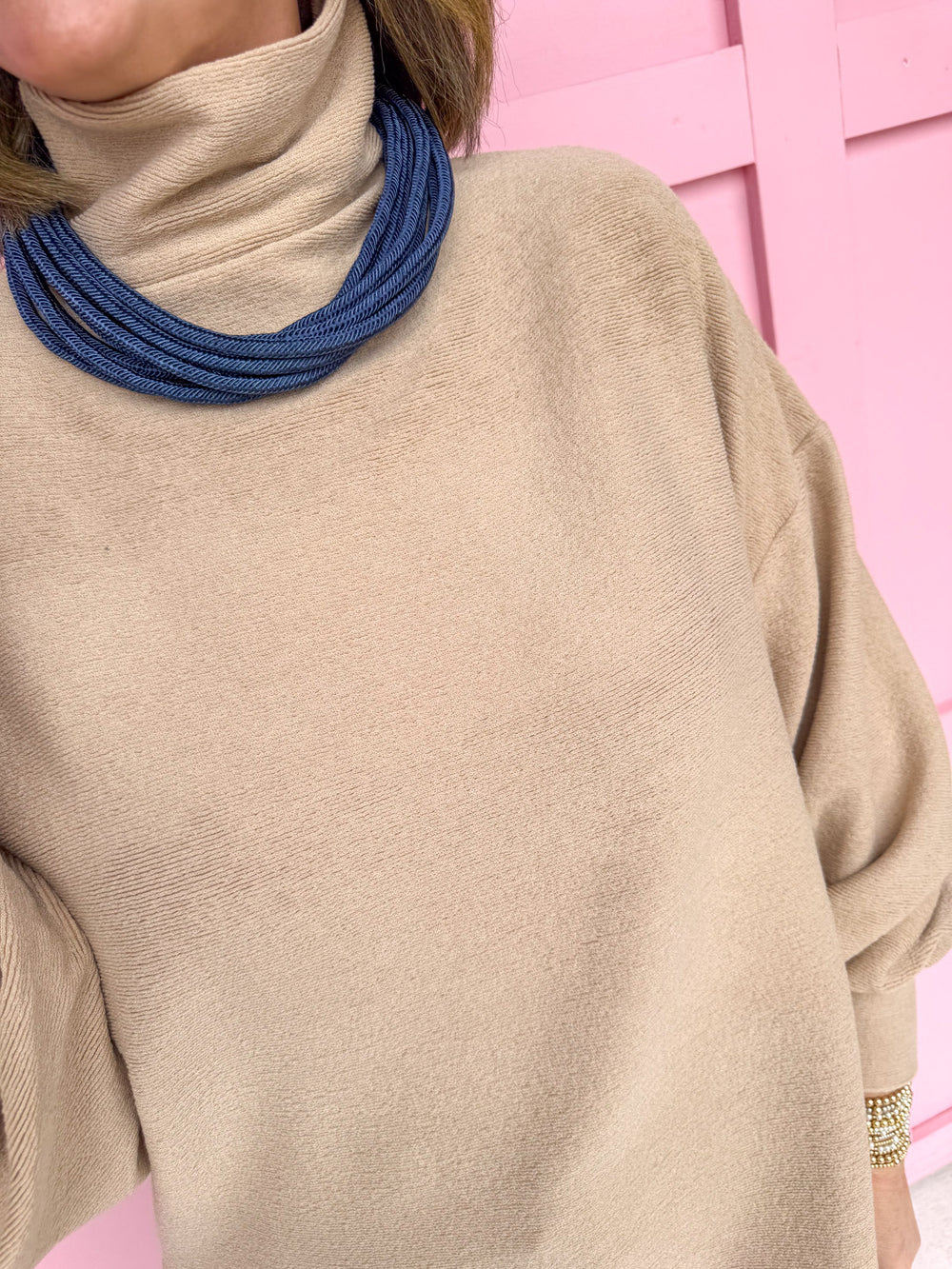 Cozy Wishes Top - Beige