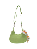 Farmers Market Scarf Convertible Crossbody sour apple purse pink shoulder strap womens boutique jincy's