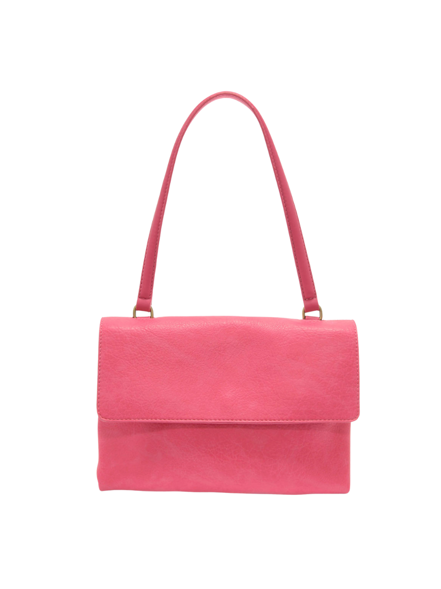 Arden Slip Top Handle Flap Bag Fuchsia womens boutique jincy's