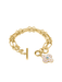 JULIE VOS | Colette Link Bracelet - Champagne