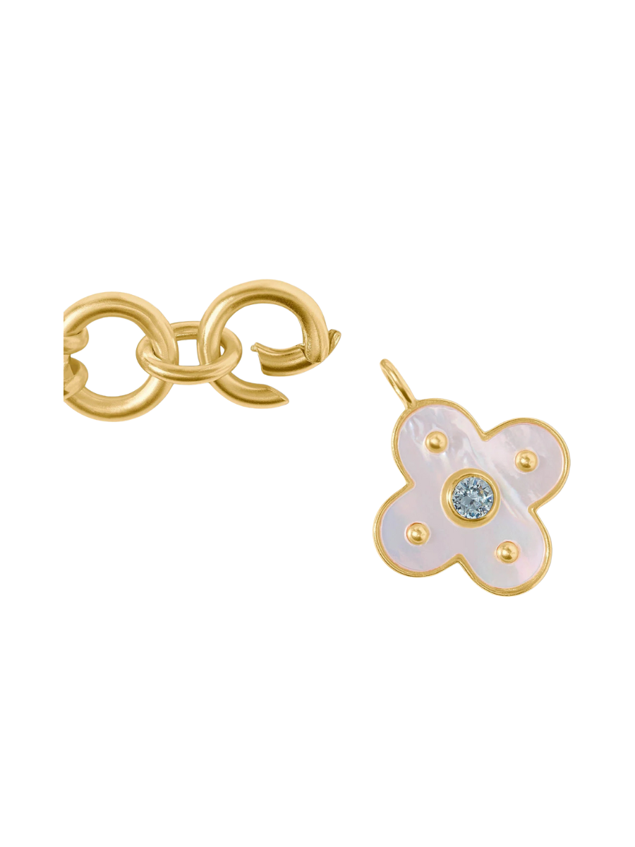 JULIE VOS | Colette Link Bracelet - Champagne