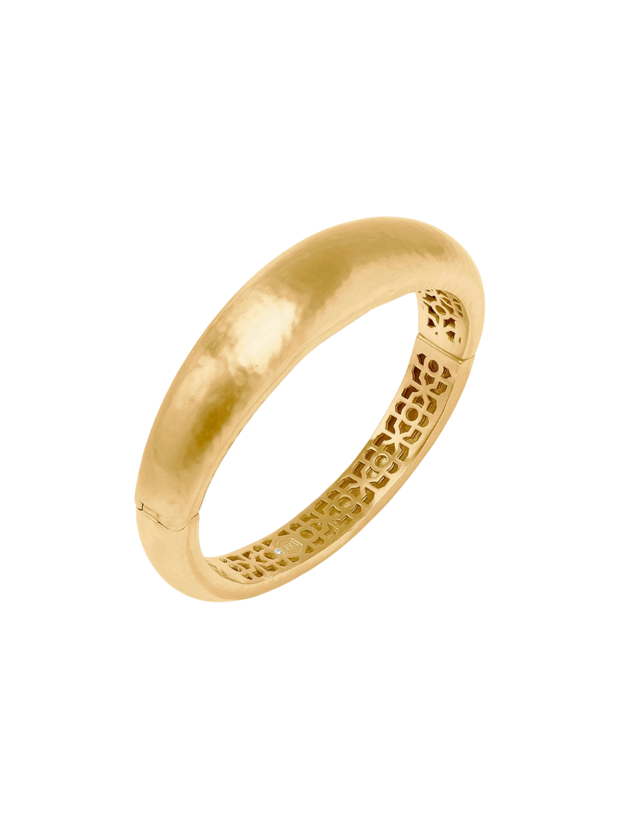 JULIE VOS | Catalina Demi Hinge Bangle - Gold