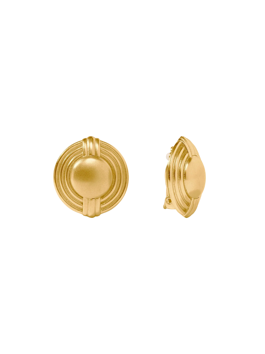 JULIE VOS | Portofino Statement Clip On - Gold