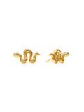 JULIE VOS | Snake Stud - Gold