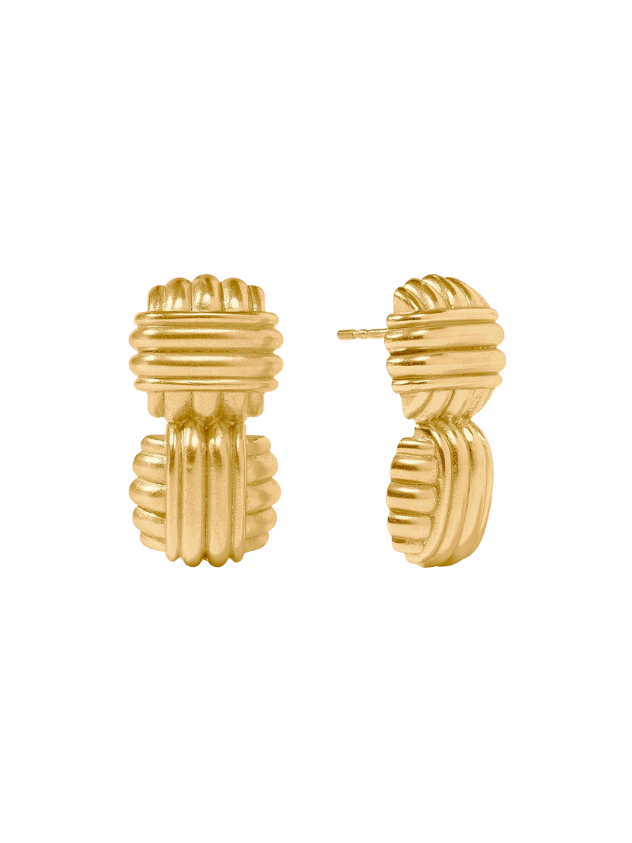 JULIE VOS | Portofino Midi Earring - Gold