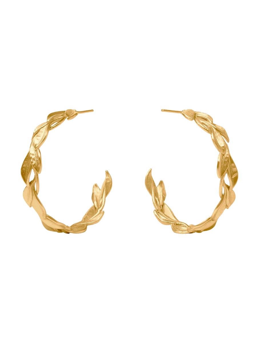 JULIE VOS | Willow Hoop - Gold