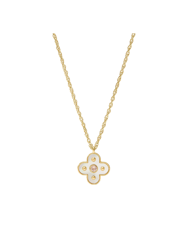 JULIE VOS | Colette Delicate Necklace - Champagne
