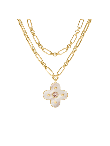 JULIE VOS | Colette Statement Necklace - Champagne