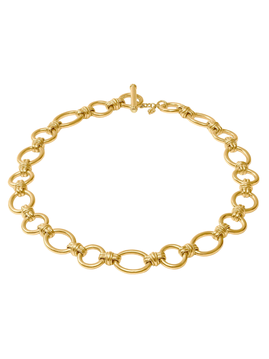 JULIE VOS | Portofino Link Necklace - Gold
