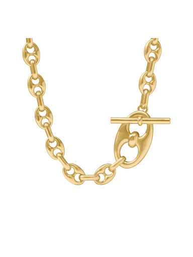 JULIE VOS | Laguna Demi Link Necklace - Gold