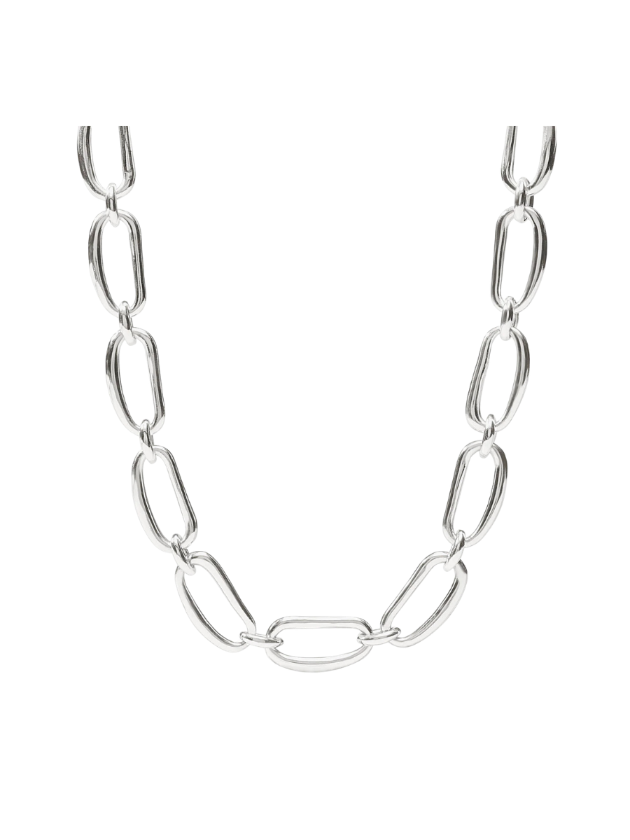 JULIE VOS | Wave Link Necklace - Silver