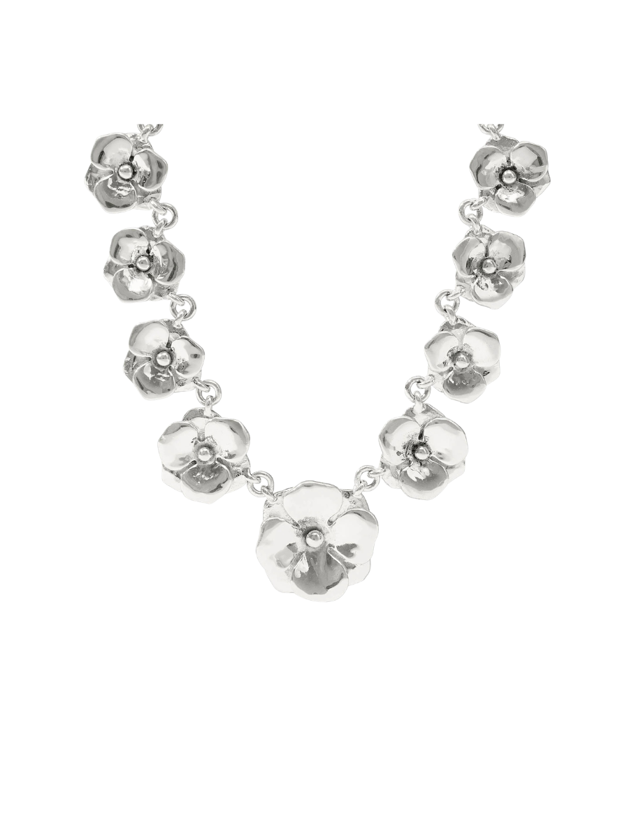 JULIE VOS | Bloom Demi Necklace - Silver