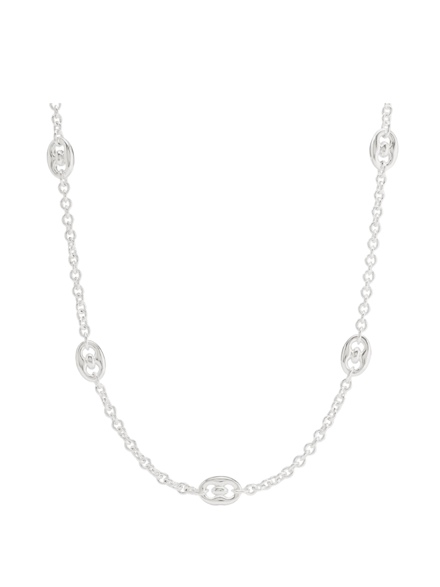 JULIE VOS | Laguna Delicate Station Necklace - Silver