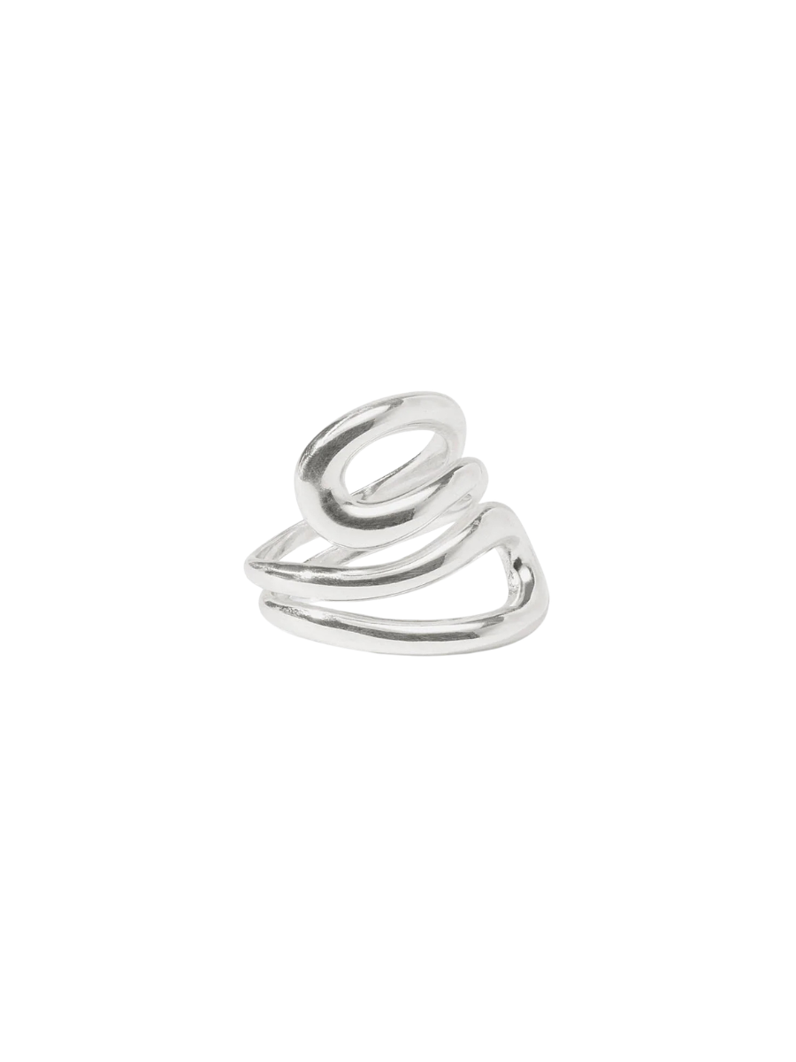 JULIE VOS | Wave Wrap Ring - Silver